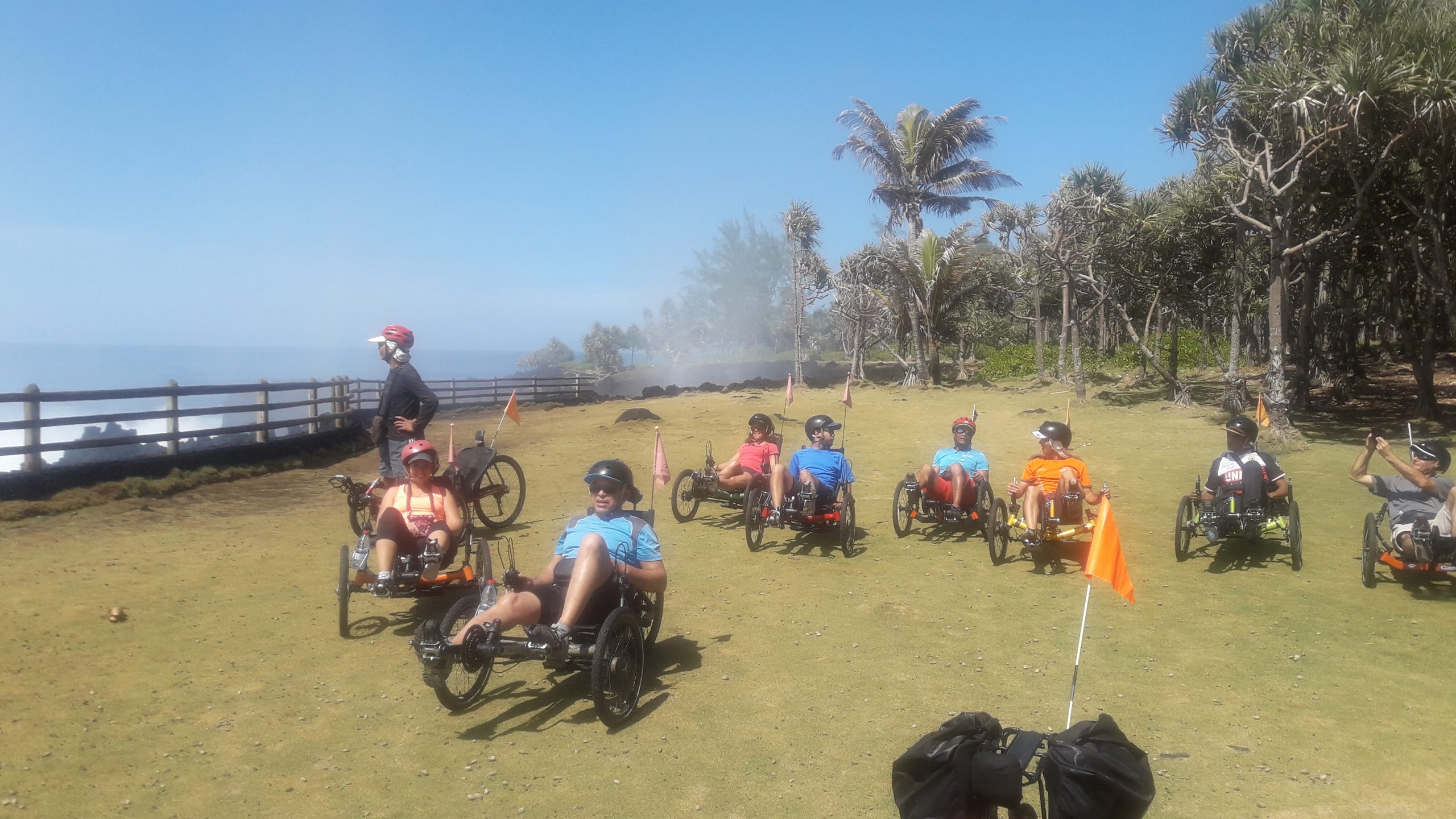 Randonnée et activité en vélo-couché Ile de la Réunion